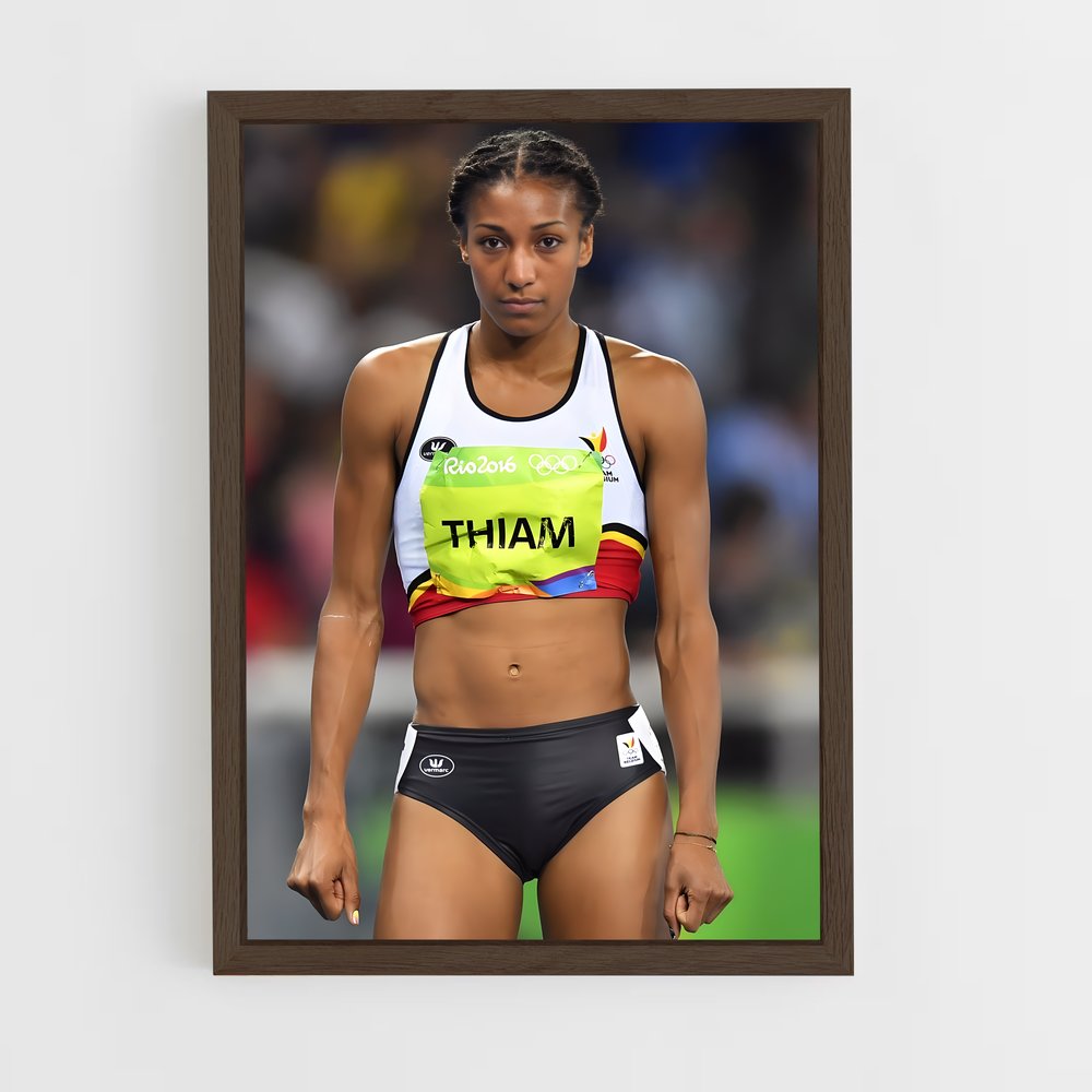 Poster Nafissatou thiam – affiche Athlétisme (vue 5)